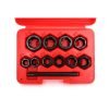 Pažeistų veržlių atsukėjų rinkinys (10vnt)(9-19mm) KD10269 - Sodrinta.lt