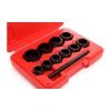 Pažeistų veržlių atsukėjų rinkinys (10vnt)(9-19mm) KD10269 - Sodrinta.lt