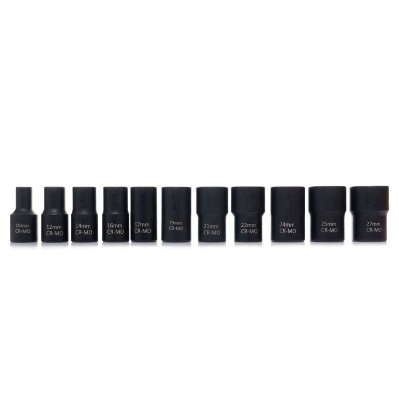 Galvučių rinkinys sugadintiems varžtams 1/2" - 12 VNT KD11792 - Sodrinta.lt