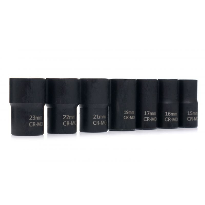 Galvučių rinkinys sugadintiems varžtams 1/2" - 15 VNT KD11793 - Sodrinta.lt