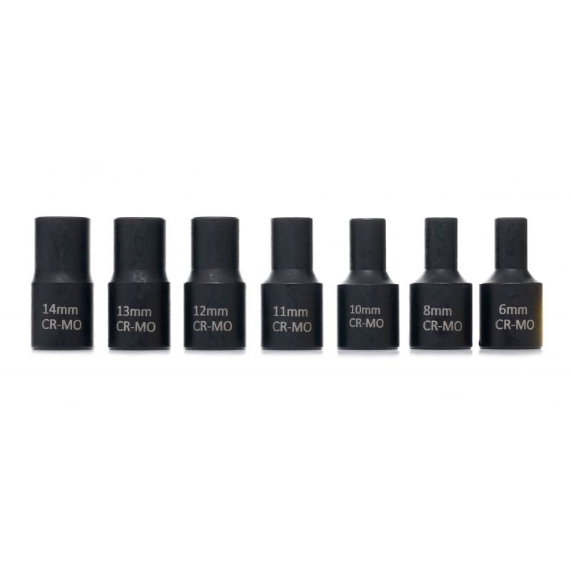 Galvučių rinkinys sugadintiems varžtams 1/2" - 15 VNT KD11793 - Sodrinta.lt