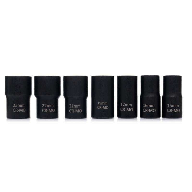 Galvučių rinkinys sugadintiems varžtams 1/2" - 15 VNT KD11793 - Sodrinta.lt