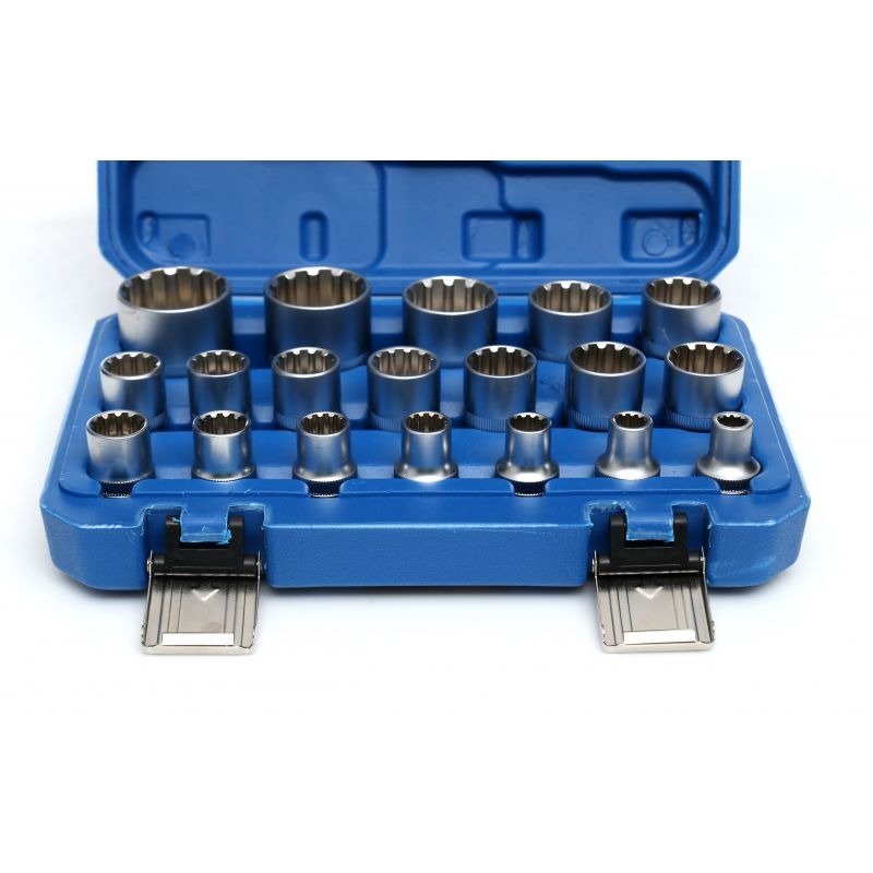 TORX galvučių rinkinys, 19 dalių, KD10347 - Sodrinta.lt