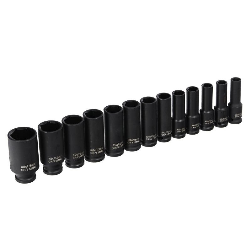 Smūginių galvučių rinkinys 1/2", 13 vnt. KD10521 - Sodrinta.lt