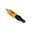 17 dalių skylamušių rinkinys medžiui ir metalui 19–76 mm + adapteris KD10758 - Sodrinta.lt