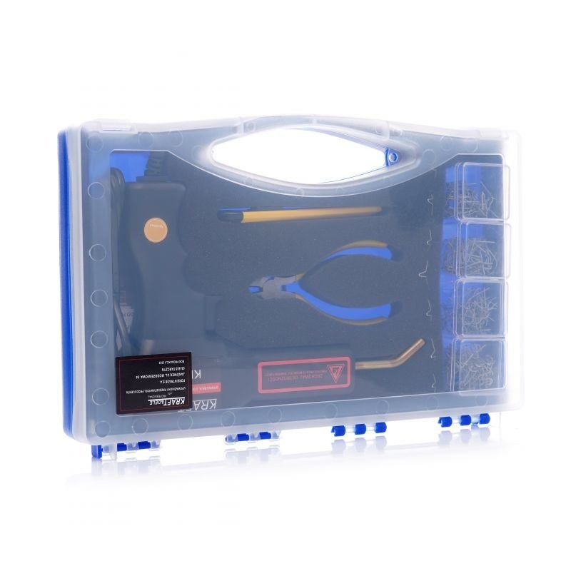Plastiko suvirinimo aparatas 50W su 200vnt. kabių rinkiniu KD864 - Sodrinta.lt