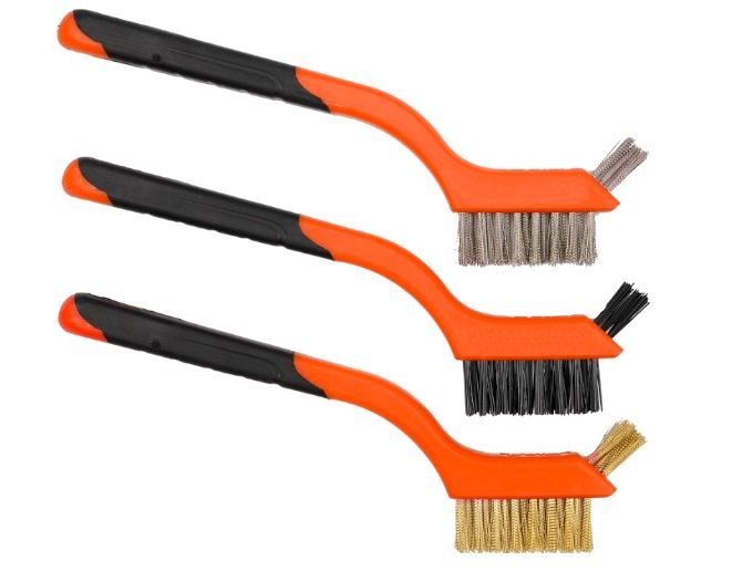 Laidinių šepetėlių rinkinys, 3 vnt., 180 mm KD10998 - Image 3