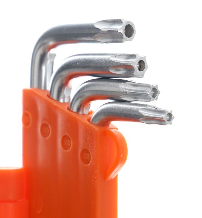 18 dalių šešiakampių ir torx raktų rinkinys KD10297 - Sodrinta.lt