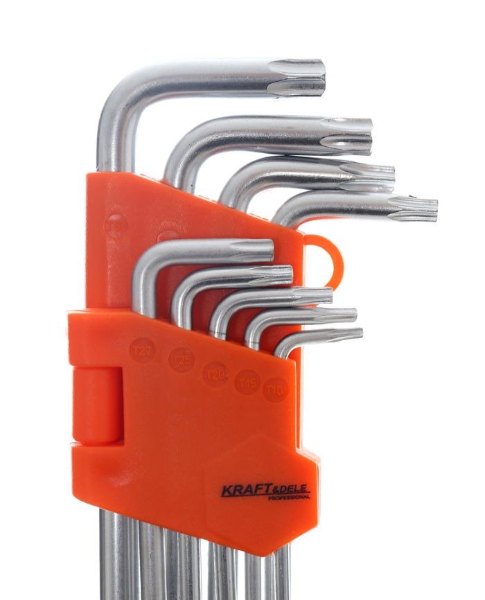 18 dalių šešiakampių ir torx raktų rinkinys KD10297 - Sodrinta.lt