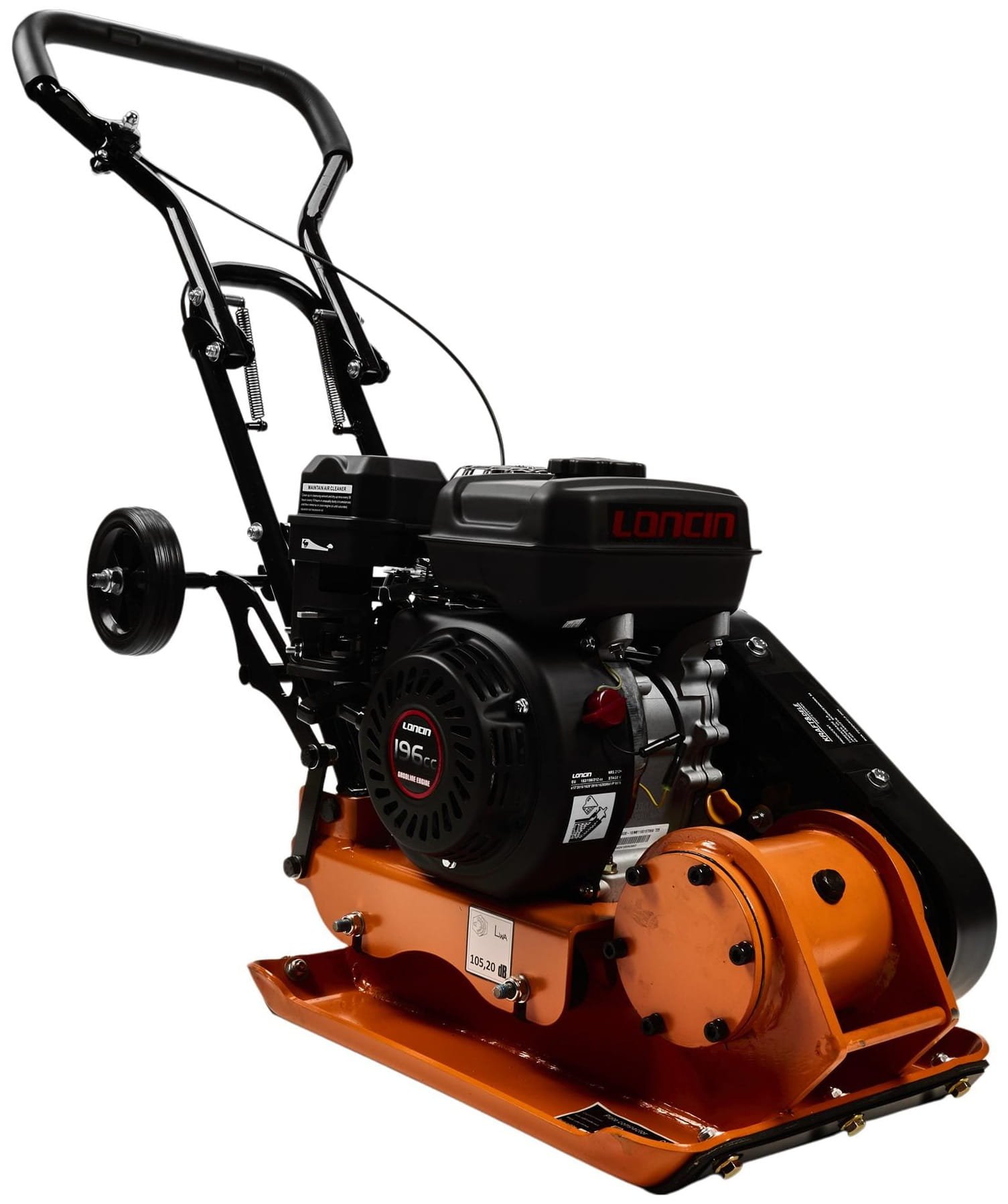 VIBROPLOKŠTĖ LONCIN 7AG 60KG SU GUMA KD1197 - Image 2