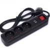 Prailgintuvas su USB 1,5 m, 3 lizdai KD4031 - Sodrinta.lt