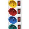 Prailgintojas 1,5 m, 5 lizdų, baltas KD4000 - Sodrinta.lt