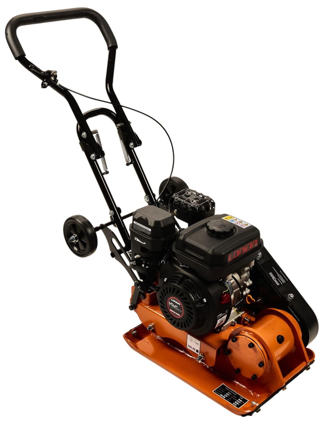 VIBROPLOKŠTĖ LONCIN 7AG 60KG SU GUMA KD1197 - Image 4