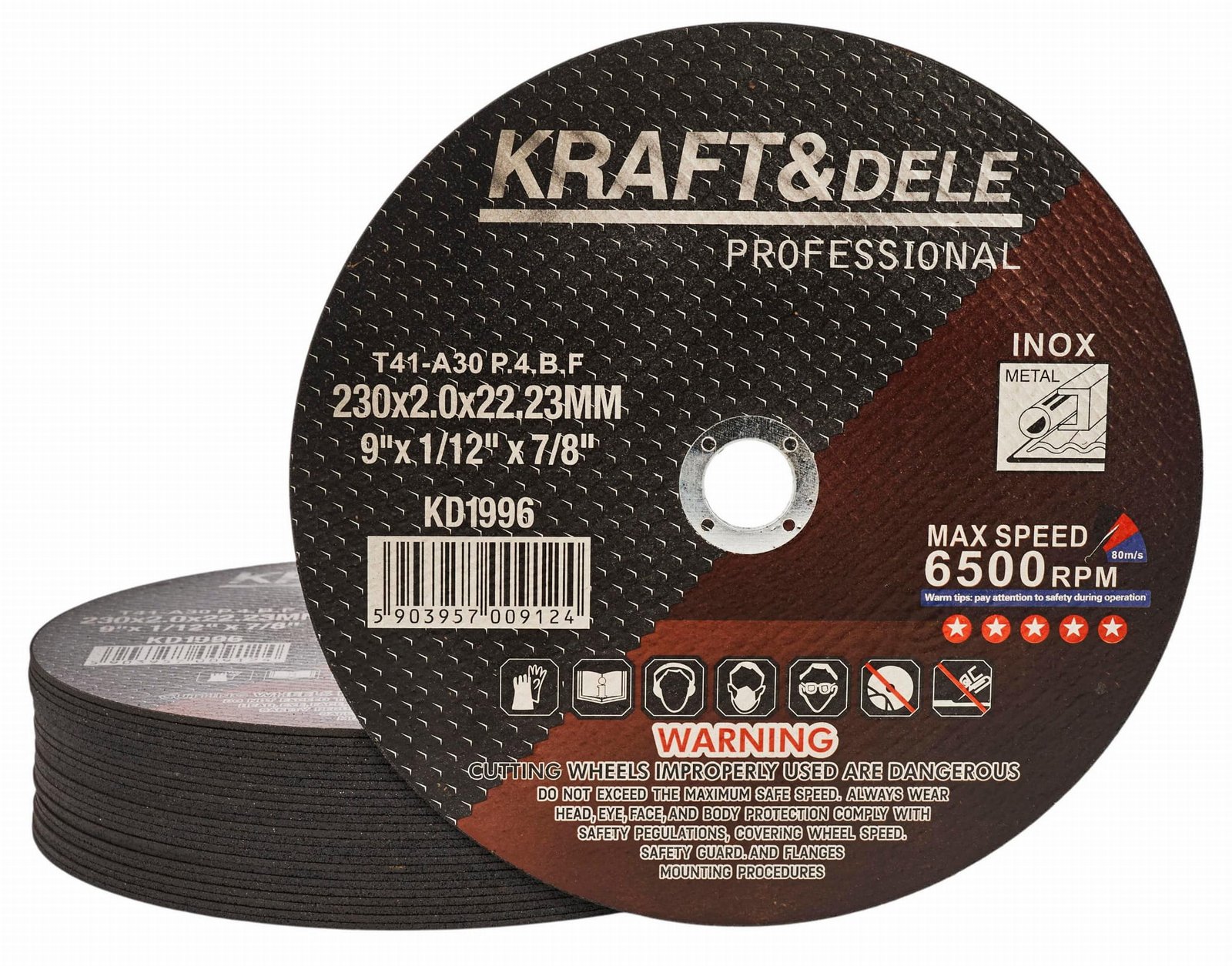 TARCZA DO CIĘCIA METALU KD1996 - Sodrinta.lt