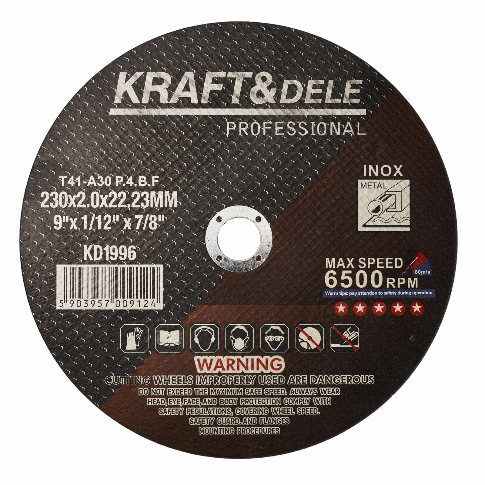 TARCZA DO CIĘCIA METALU KD1996 - Sodrinta.lt