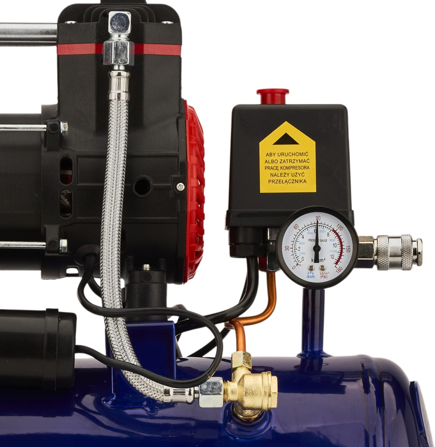 Betepalinis oro kompresorius 9 l 1200 W 155 l/min KD2127 - Sodrinta.lt
