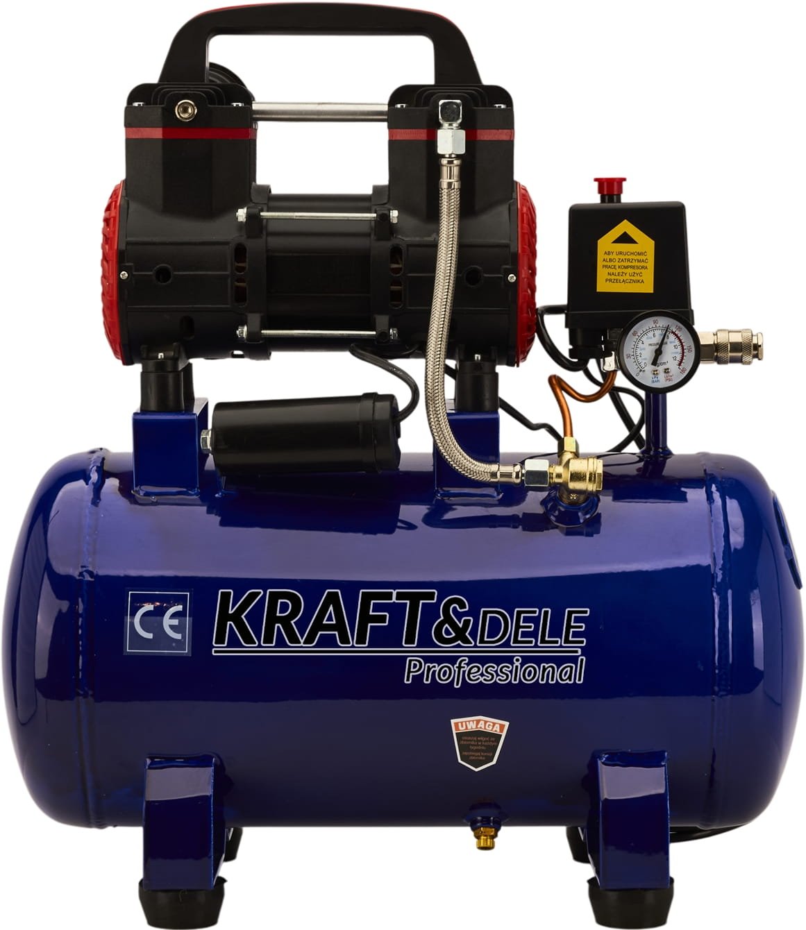 Bealyvinis kompresorius 24L 1390W 220 l/min KD2128 - Sodrinta.lt
