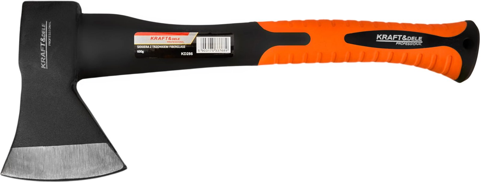 Kirvis su stiklo pluošto kotu 600 g, 37 cm KD286 - Image 3