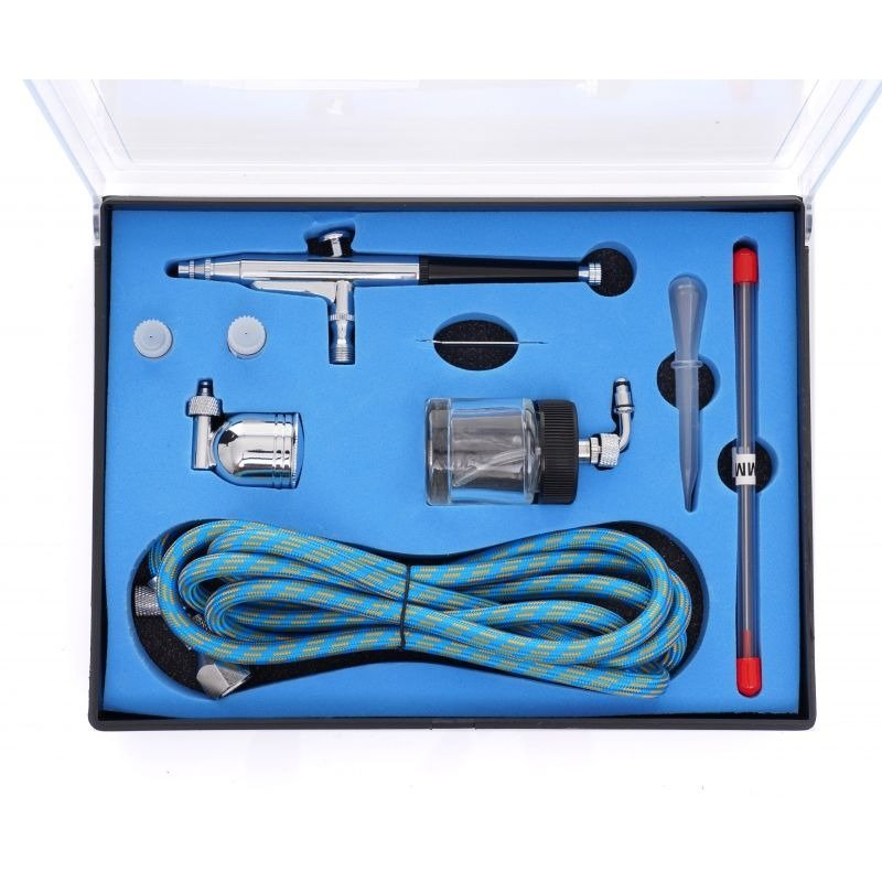 Tikslaus dažymo aerografas 0,2mm, 0,3mm, 0,5mm KD2097 - Sodrinta.lt