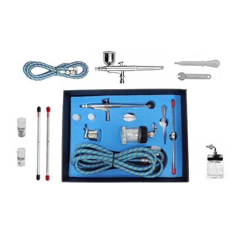 Tikslaus dažymo aerografas 0,2mm, 0,3mm, 0,5mm KD2097 - Sodrinta.lt
