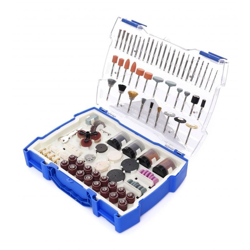 Priedų 239vnt. rinkinys mini šlifuokliui KD10756 - Sodrinta.lt