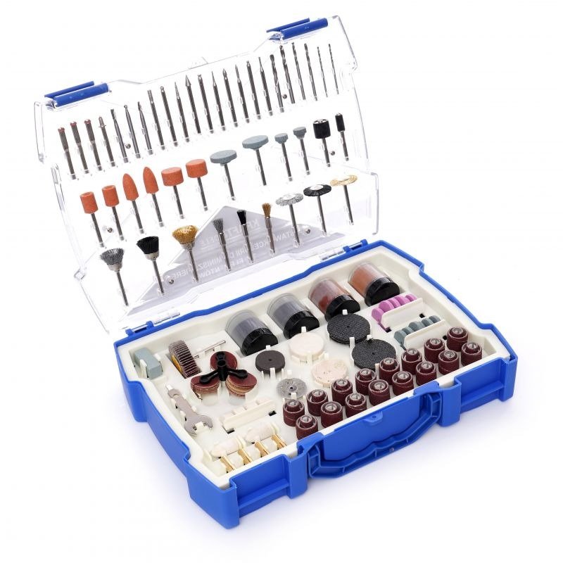 Priedų 239vnt. rinkinys mini šlifuokliui KD10756 - Sodrinta.lt