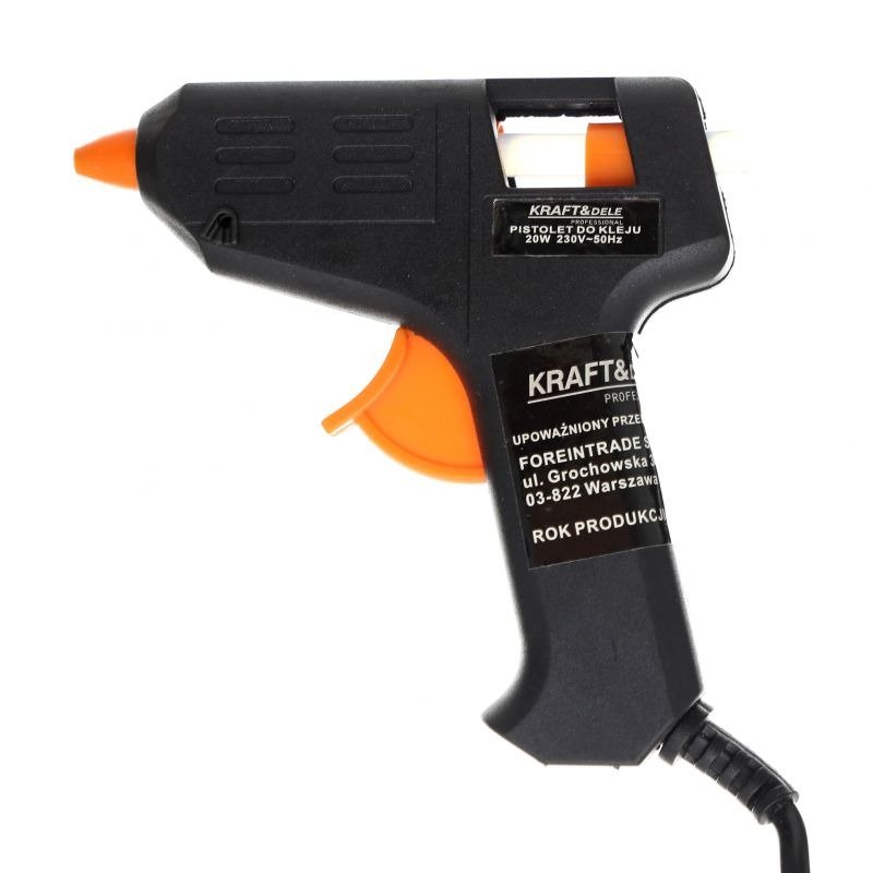 Karštų klijų pistoletas 20W + 7 klijų lazdelės KD10351 - Sodrinta.lt