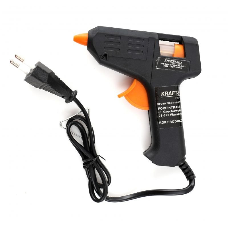 Karštų klijų pistoletas 20W + 7 klijų lazdelės KD10351 - Sodrinta.lt