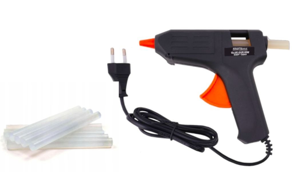 Karštų klijų pistoletas 20W + 7 klijų lazdelės KD10351 - Sodrinta.lt