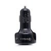 Automobilinis įkroviklis QUICK CHARGE, 3 USB jungtys, LED, KD1238 - Sodrinta.lt