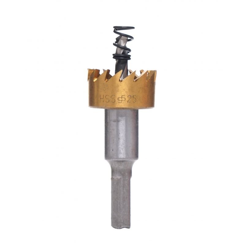 Vidinės grąžtų karūnėlės metalui / medžiui / plienui, 5 vnt. rinkinys KD10870 - Sodrinta.lt