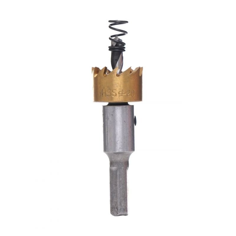Vidinės grąžtų karūnėlės metalui / medžiui / plienui, 5 vnt. rinkinys KD10870 - Sodrinta.lt