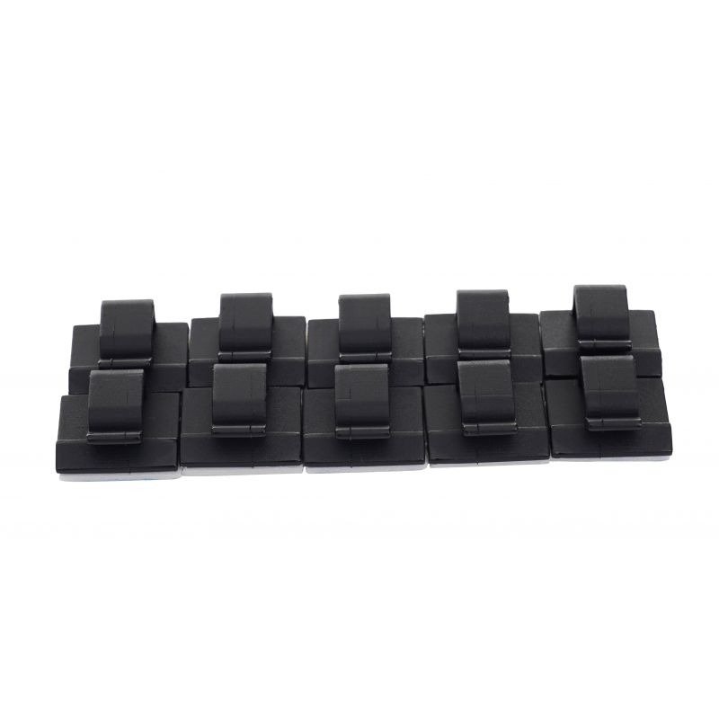 Laikikliai / spaustukai / kabelių organizatorius 5 mm – 10 vnt. KD10085 - Sodrinta.lt