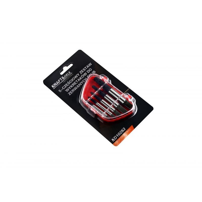 Varžtų ištraukimo rinkinys 5 vnt. KD10263 - Sodrinta.lt