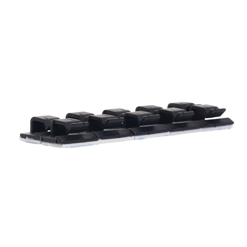 Laikikliai / spaustukai / kabelių organizatorius 5 mm – 10 vnt. KD10085 - Sodrinta.lt
