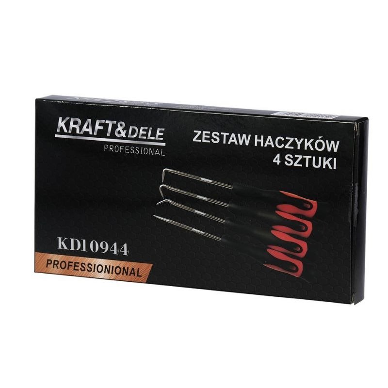 4 vnt. kabliukų su rankena komplektas KD10944 - Sodrinta.lt