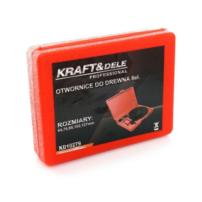 Medžio grąžtų rinkinys 8 vnt. KD10279 - Sodrinta.lt