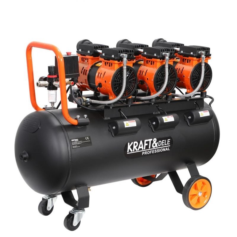 Betepalinis oro kompresorius 100 L / 3 x 1500 W KD1394 - Sodrinta.lt