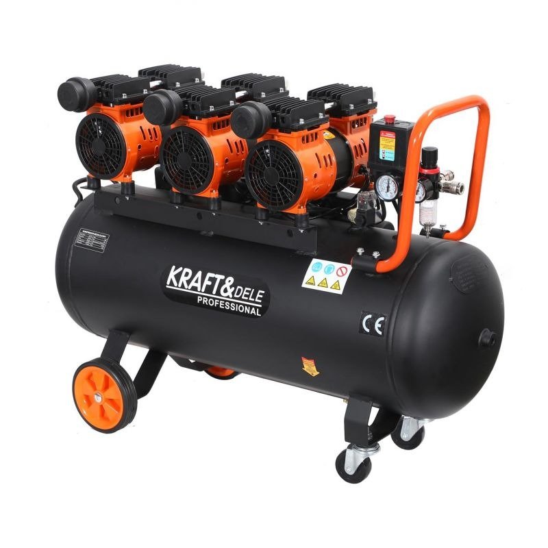Betepalinis oro kompresorius 100 L / 3 x 1500 W KD1394 - Sodrinta.lt