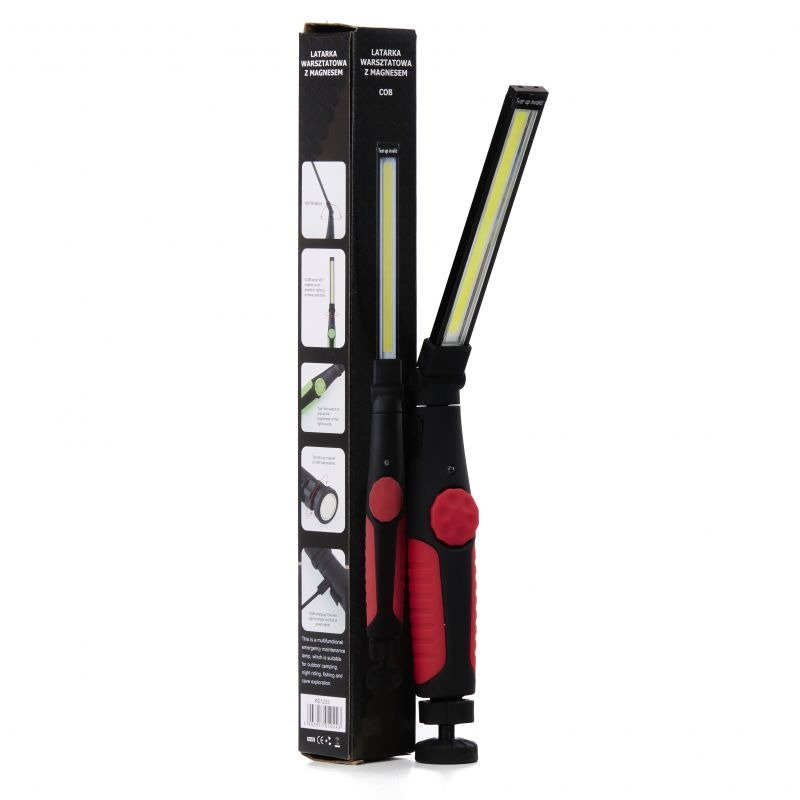 LED žibintuvėlis su magnetu COB KD1233 - Sodrinta.lt
