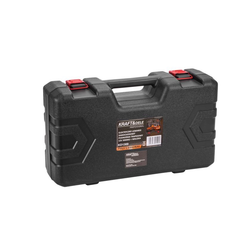 Elektrinis domkratas trapezoidinis 12V 3T KD1369 - Sodrinta.lt