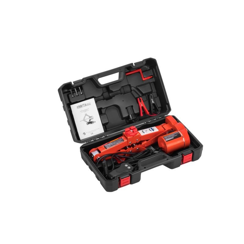 Elektrinis domkratas trapezoidinis 12V 3T KD1369 - Sodrinta.lt