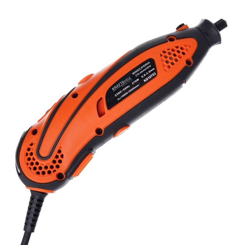 Šlifuoklis mini 270W su priedais KD10753 - Sodrinta.lt