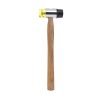 Guminis-plastikinis plaktukas 30 mm su medine rankena KD903 - Sodrinta.lt
