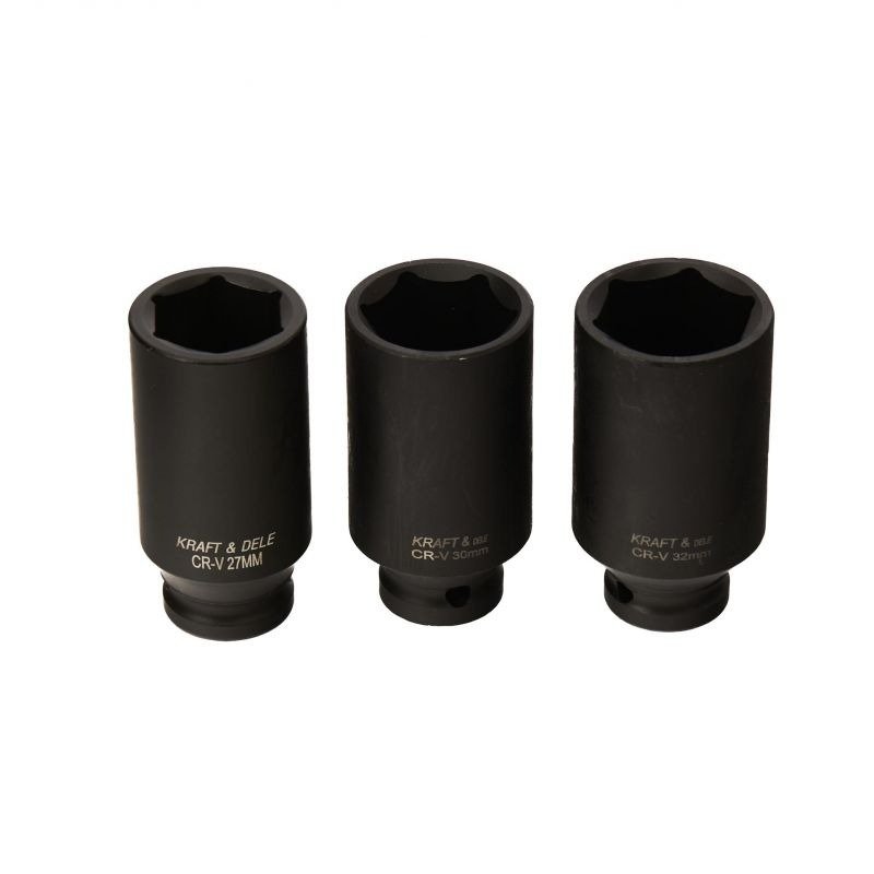 Smūginių galvučių komplektas 1/2″ 10- 32 mm 16 vnt. KD11749 - Sodrinta.lt