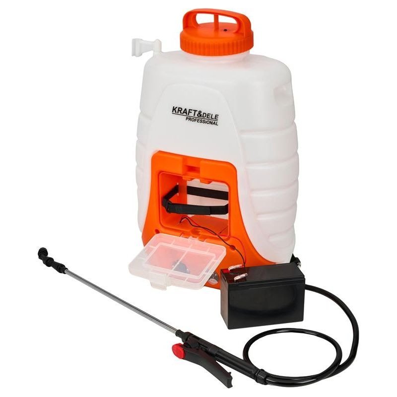 Akumuliatorinis purkštuvas 18 XXL rinkinys, 12V 8Ah KD2031 - Sodrinta.lt