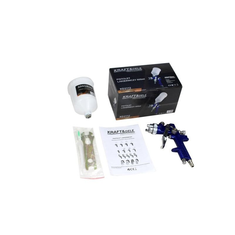 Dažymo pistoletas 600ml KD2112 - Sodrinta.lt