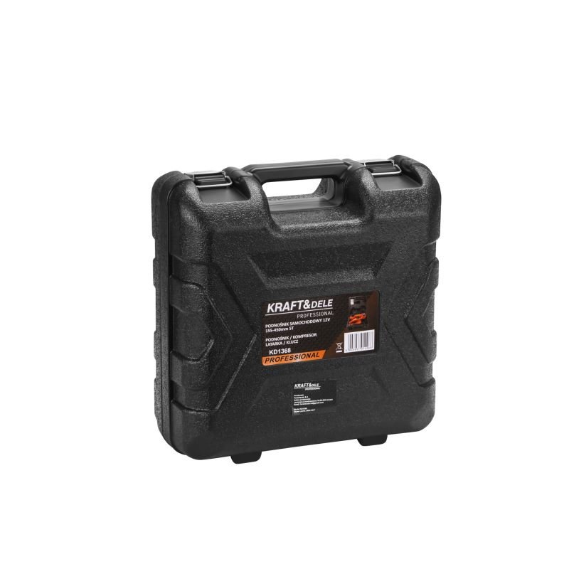 Elektrinis domkratas 12V 5T su veržliasukiu | KD1368 - Sodrinta.lt