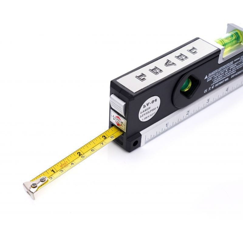 Lazerinis gulsčiukas su matuokliu 150 cm KD10438 - Sodrinta.lt