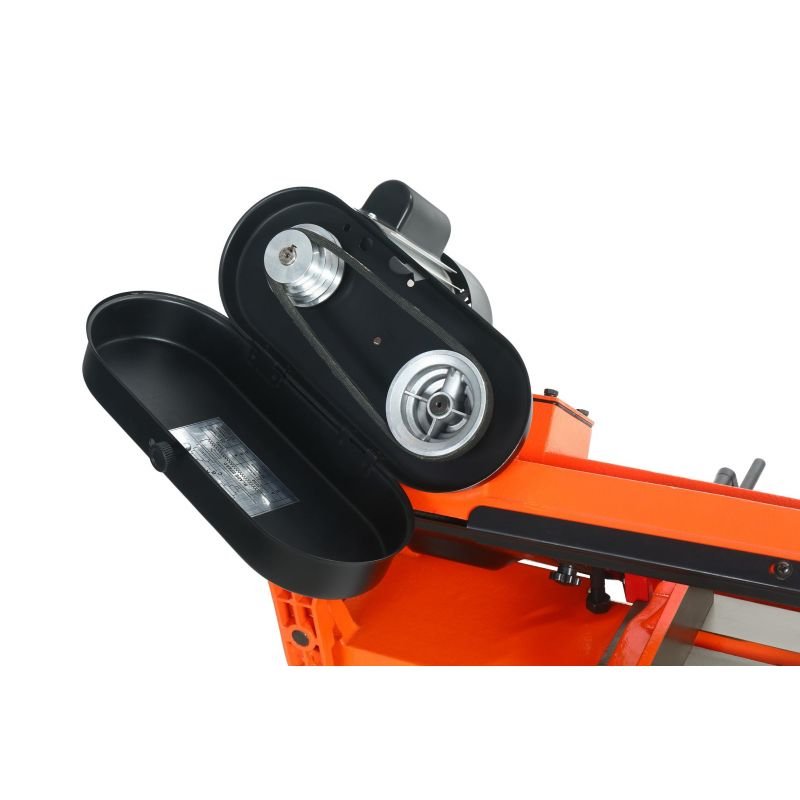 Juostinės metalo pjovimo staklės Kraft&Dele KD5475 | 850W | 110 mm - Sodrinta.lt